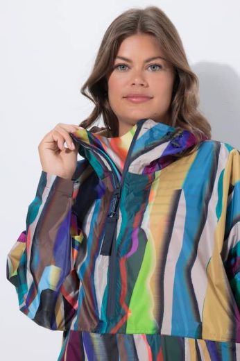 Plus size veliki brojevi Kabanica s kapuljačom za punije