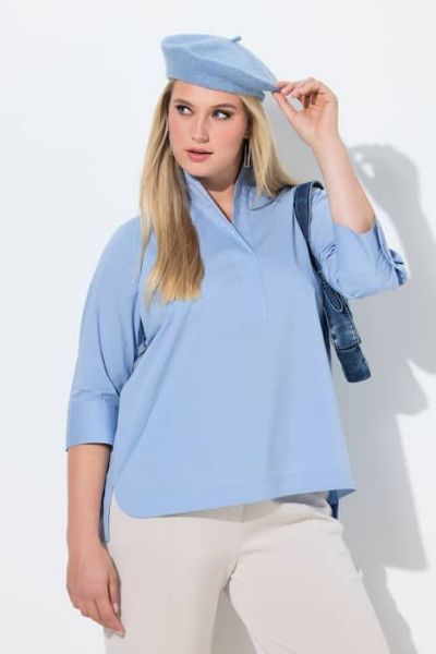 Veliki brojevi Bluza 3/4 rukava moda za punije