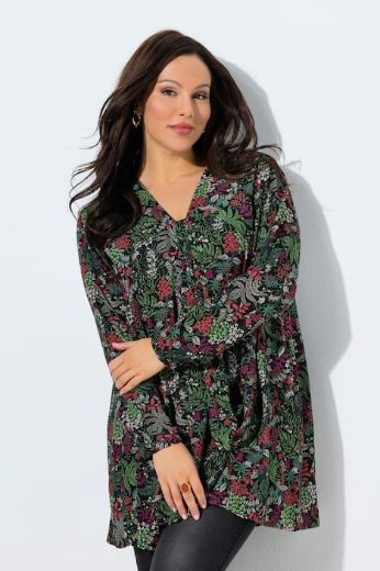 Plus size veliki brojevi Bluza dugih rukava A kroja za punije