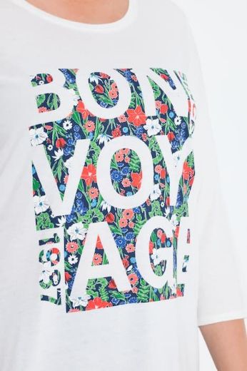 Plus size veliki brojevi Majica 3/4 rukava za punije