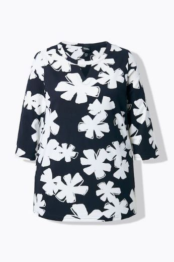 Plus size veliki brojevi Majica 3/4 rukava za punije