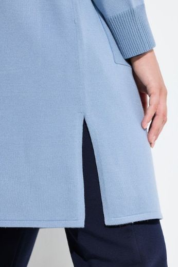 Plus size veliki brojevi Kardigan s džepovima za punije