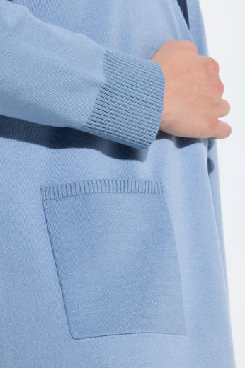Plus size veliki brojevi Kardigan s džepovima za punije