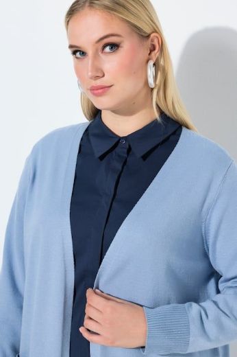 Plus size veliki brojevi Kardigan s džepovima za punije