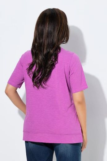 Plus size veliki brojevi Majica kratkih rukava V ovratnika za punije
