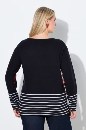 Plus size veliki brojevi Pulover dugih rukava za punije
