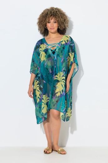 Plus size veliki brojevi Tunika 3/4 rukava dužeg kroja za punije