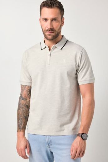 Plus size veliki brojevi Majica polo kratkih rukava s patentom za punije