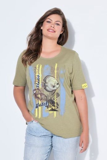 Plus size veliki brojevi Majica 1/2 rukava za punije