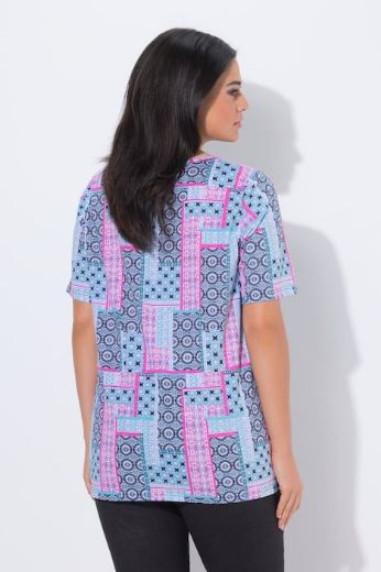 Plus size veliki brojevi Majica kratkih rukava A kroja za punije