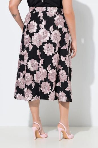 Plus size veliki brojevi Suknja elegantna A kroja elastičnog struka za punije