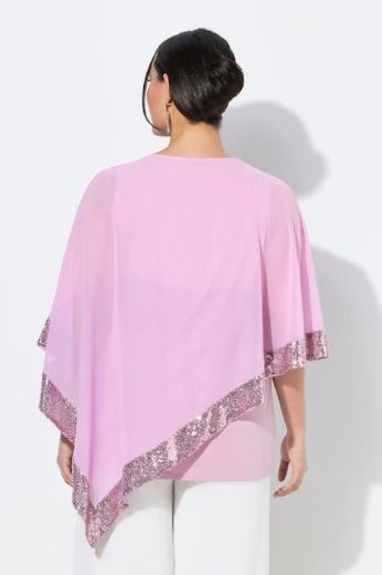 Plus size veliki brojevi Bluza elegantna od šifona 3/4 rukava za punije