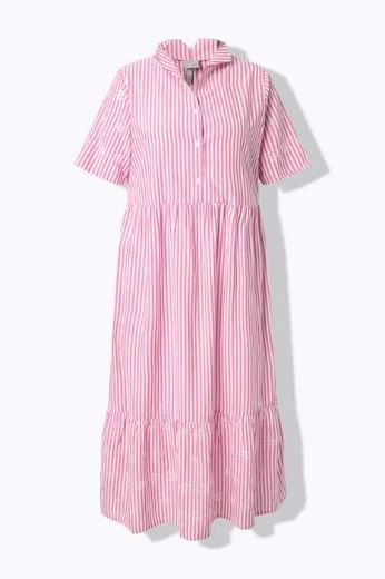Plus size veliki brojevi Haljina maxi kratkih rukava A kroja za punije