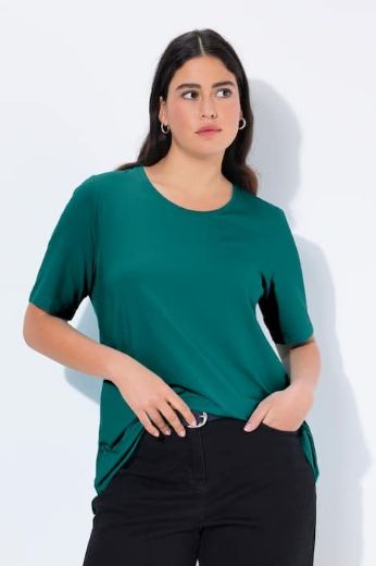 Plus size veliki brojevi Majica A kroj V ovratnik za punije