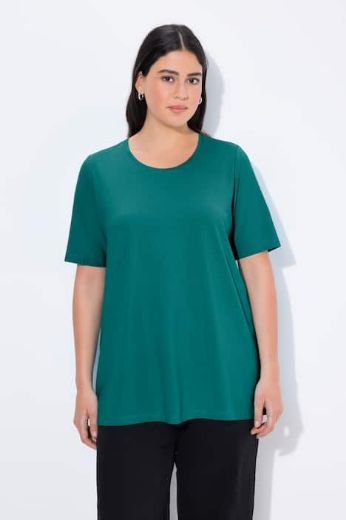 Plus size veliki brojevi Majica A kroj V ovratnik za punije