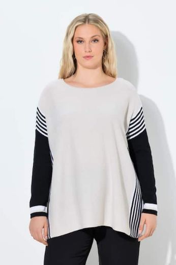 Plus size veliki brojevi Pulover dugih rukava za punije