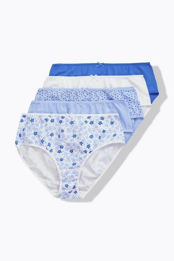 Plus size veliki brojevi Gaćice midi 5 komada za punije