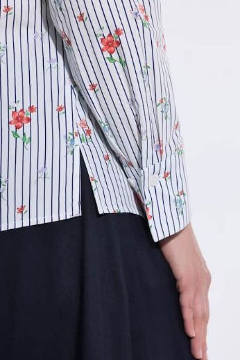 Plus size veliki brojevi Bluza dugi rukavi V izrez za punije