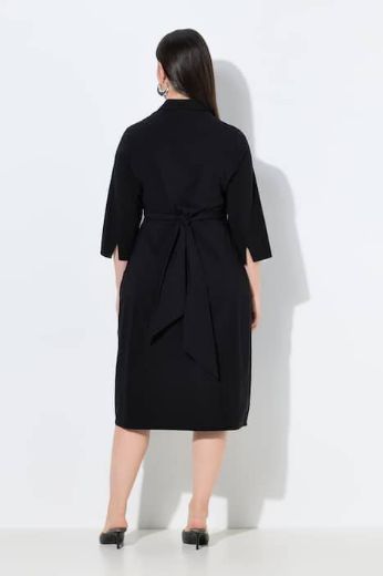 Plus size veliki brojevi Haljina elegantna 3/4 rukavi za punije