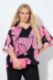 Veliki brojevi Bluza 3/4 rukavi dvoslojna moda za punije