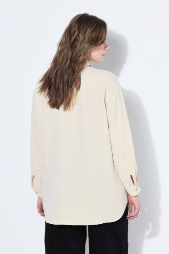 Plus size veliki brojevi Bluza krep za punije