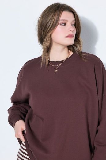 Plus size veliki brojevi Majica dugih rukava šireg kroja za punije