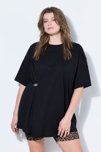 Plus size veliki brojevi Majica kratkih rukava šireg kroja za punije