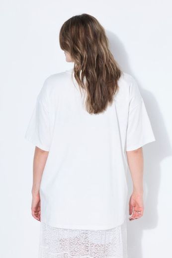 Plus size veliki brojevi Majica kratkih rukava šireg kroja za punije