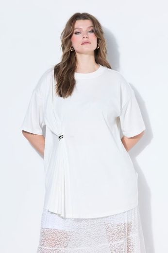 Plus size veliki brojevi Majica kratkih rukava šireg kroja za punije