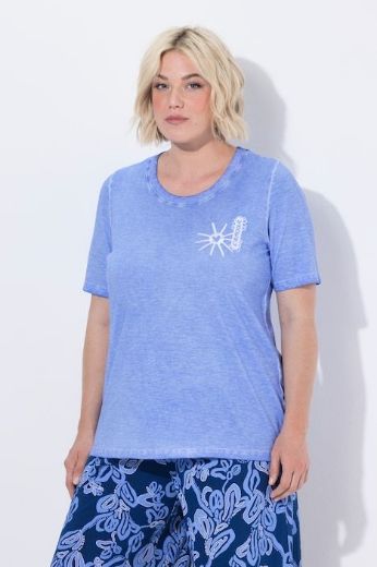 Plus size veliki brojevi Majica kratkih rukava okruglog izreza za punije