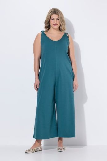 Plus size veliki brojevi Kombinezon bez rukava širih nogavica za punije