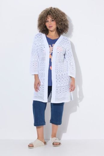 Plus size veliki brojevi Jakna lagana rukavi 3/4 za punije