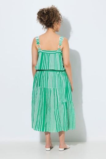 Plus size veliki brojevi Haljina maxi bez rukava za punije