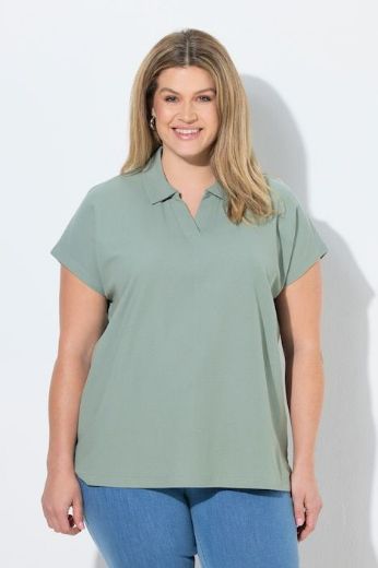 Plus size veliki brojevi Majica Polo za punije