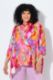 Veliki brojevi Bluza 3/4 rukava A kroja moda za punije