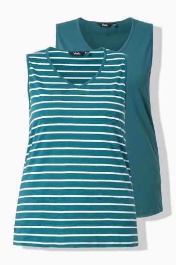 Plus size veliki brojevi Top 2 komada za punije