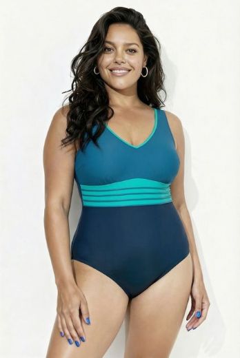 Plus size veliki brojevi Kupaći kostim jednodijelni za punije