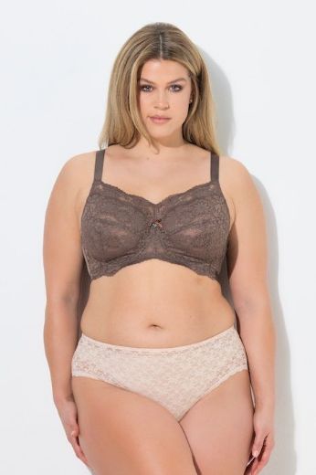 Plus size veliki brojevi Grudnjak sa žicom s dodatkom ukrasne čipke za punije